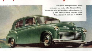 British Postwar Car Ads